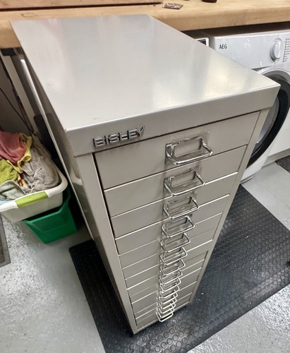 Bisley grey drawer metal - bisley,
