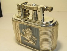 Dunhill / Joseph Lucas Table Desk Lighter Aquarium Style 1950s
