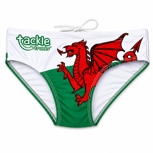 Rugby tackle trunks mens wales - trunks,