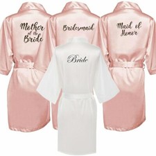 Bride Bridesmaid Robe With