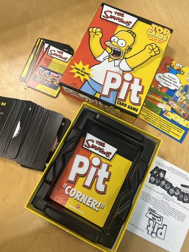 The simpsons top cards - simpsons,