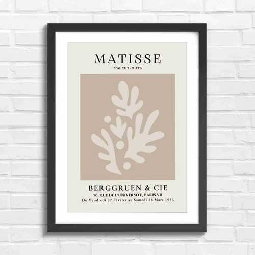 Vintage matisse cut out floral - cut-out,