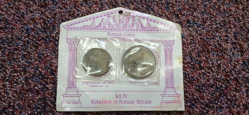 Roman coins set rebellion - set, in