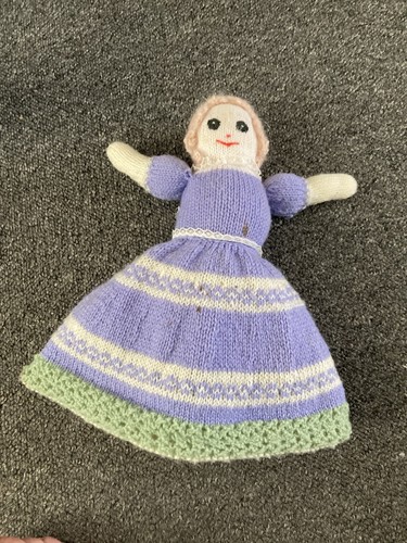 Knitted two way - way, doll