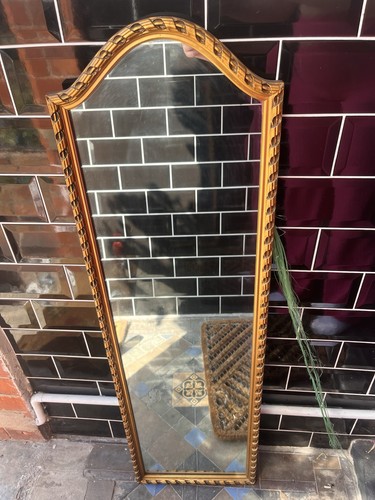 Vintage gold wall - gold, arch