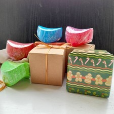 4/ 1 each PINK GREEN BLUE RED