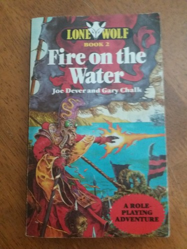 Lone wolf book fire - fire, the