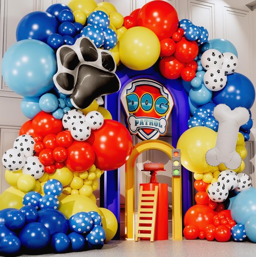 All paw balloons garland - balloons,