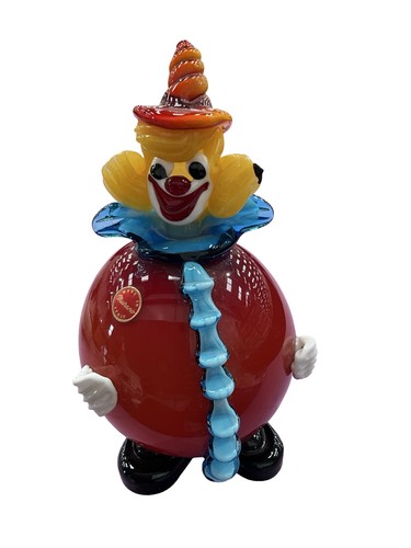 Rare original murano clown - original,