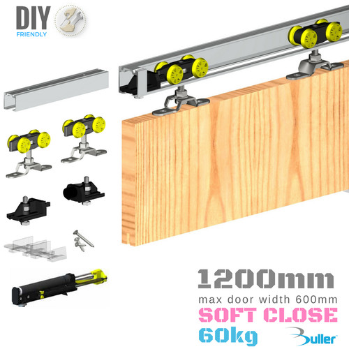 Soft close sliding door gear - soft,