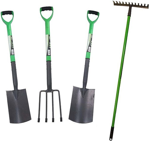 Pcs garden tools set rake - 4-pcs, set,