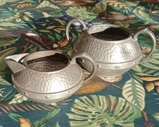 Vintage Arts And Crafts Pewter