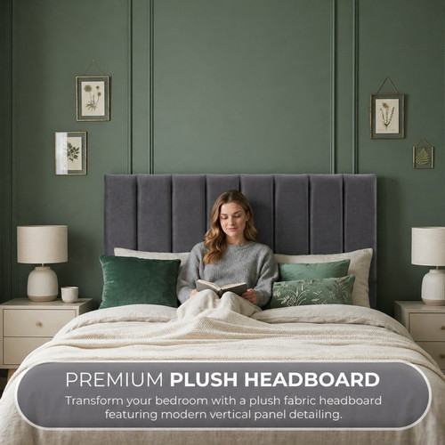 Headboard for divan bed plush - for,