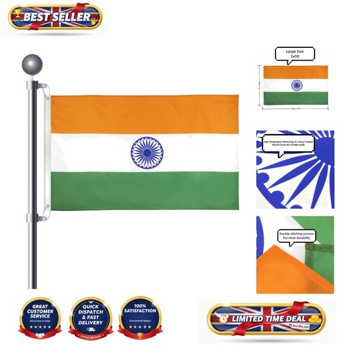 3x5 indian flag 100 - ft,