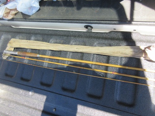 Antique piece bamboo fly - 3-piece,