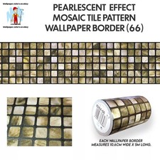 Pearlescent Effect Mosaic Tile