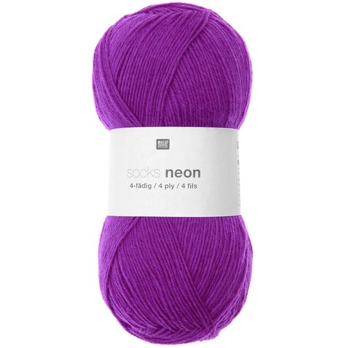 Rico design socks neon 4ply - rico,