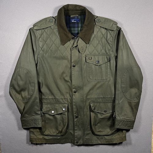 Fred perry wax jacket hunting - fred,