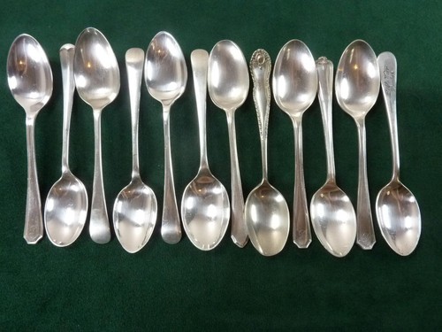 Vintage silver plated - 12,