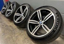 **PENDING** GENUINE BMW 19” M5 E61 167M FORGED ALLOY WHEELS + MICHELIN TYRES SET