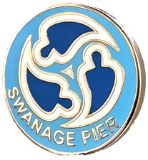Swanage Town Pier Small Pin