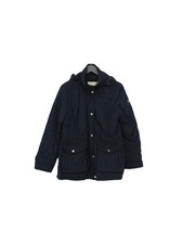 Michael Kors Women's Coat M Blue 100% Polyester Quilted