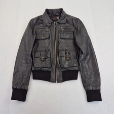 AVIATRIX Leather Jacket Small