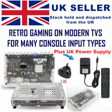 GBS Control Pro Video Converter Retro Gaming Upscaler Retroscaler HDMI Adapter 