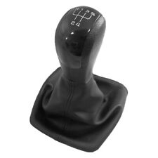 Gear Shift Knob Gaiter Frame For Skoda Octavia II Mk 2 04 - 13 5 Speed Leather