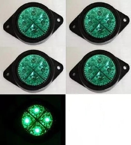 12v led side marker green - led,