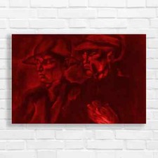 Moody Faces Dramatic Portrait