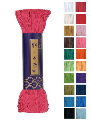 Sashiko cotton thread - cotton, 170m