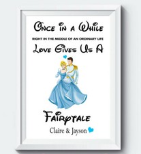 Personalised engagement disney - personalised,
