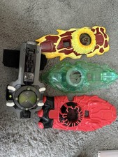 rare BEN 10 TRANSFORMING ARM OMNITRIX lights sounds FX TOY BANDAI alien force