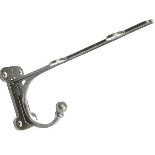 Cast iron metal shelf bracket - cast,
