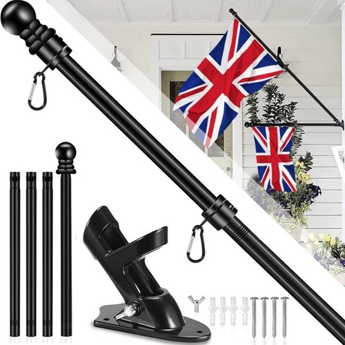 Aluminum flagpole wall mounted - flagpole,