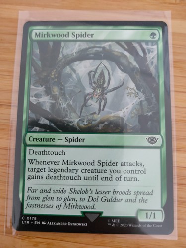 Mtg mirkwood spider 0178 - mirkwood, lord