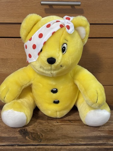 Vintage pudsey bear - pudsey, plush