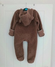 Baby Teddy Fleece Snowsuit