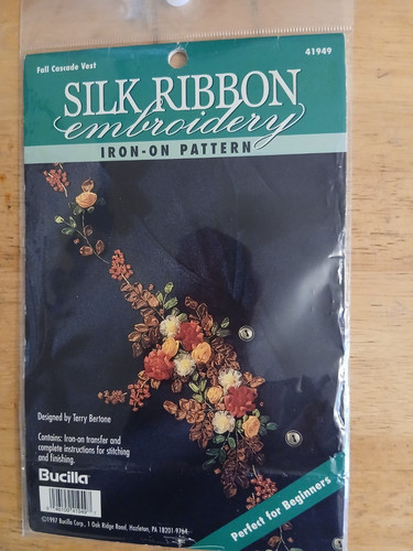 Bucilla silk ribbon embroidery - bucilla,