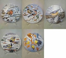 FIVE Danbury Mint Wedgwood