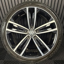 1X 18'' GENUINE VW GOLF GTD SEVILLE GT GTI MK7 ALLOY WHEEL TYRE 5G0601025CM