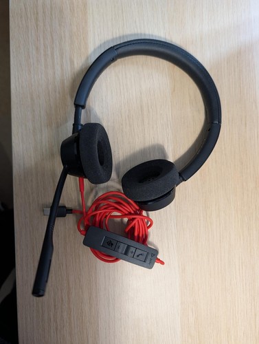 Poly blackwire 3320 - 3320, usb-c