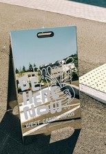 Mirror Sidewalk Sign, Mirrored