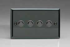 Switch Iridium Quad Momentary 6A 4-Gang Classic Varilight XIM4