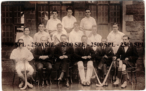 Hockey postcard saltley - hockey,