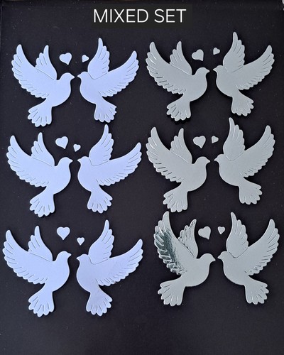 Dove love birds die cuts - dove,