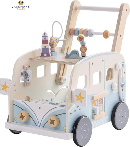 Robud wooden baby walker - wooden,