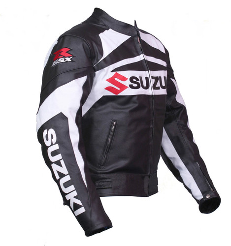 Suzuki gsxr leather motorcycle - suzuki,