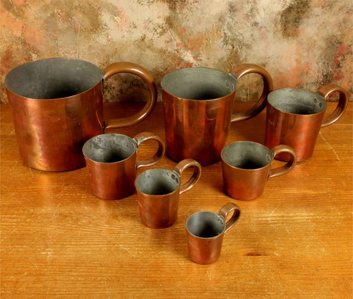 Set copper rum - set, 7